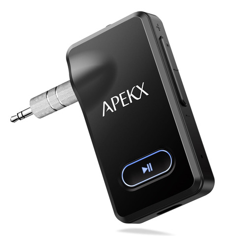 Apekx Adaptador Bluetooth Para Automovil, Receptor De Audio