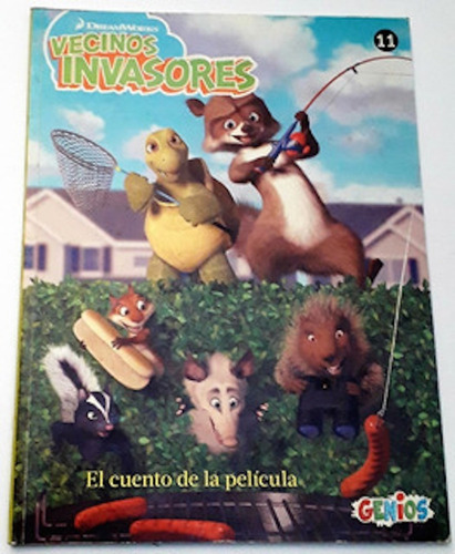 Libro Vecinos Invasores El Cuento De La Película Edición 