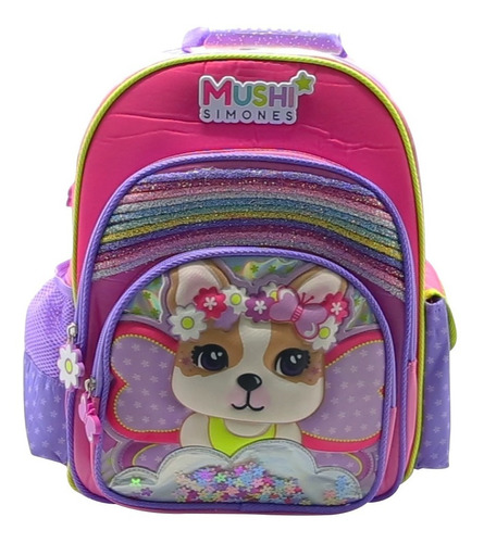 Mochila Espalda 16 Pulgadas Simones Sofia Si484 Mundo Manias