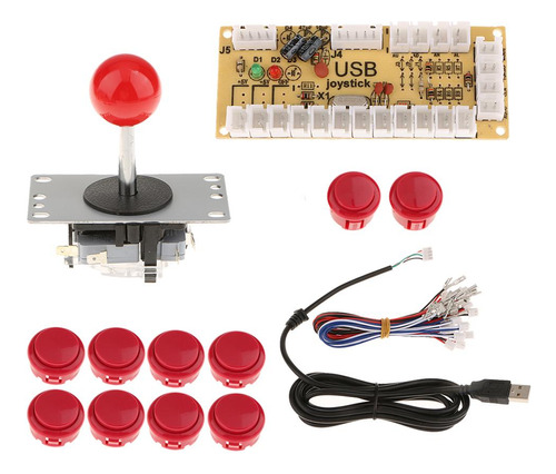 Usb Board Pc Controller Diy Para Arcade Accesorios De Videos