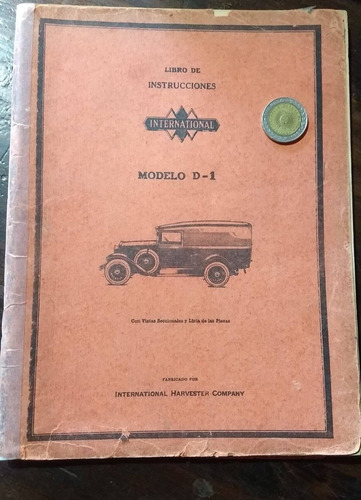Catalogo Instrucciones International Camion Repartidor D1