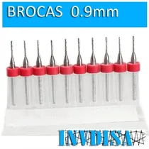 Comprar Brocas De Tungsteno, Juego Con 10 Brocas, 0.9 Mm, Pcb, Cnc