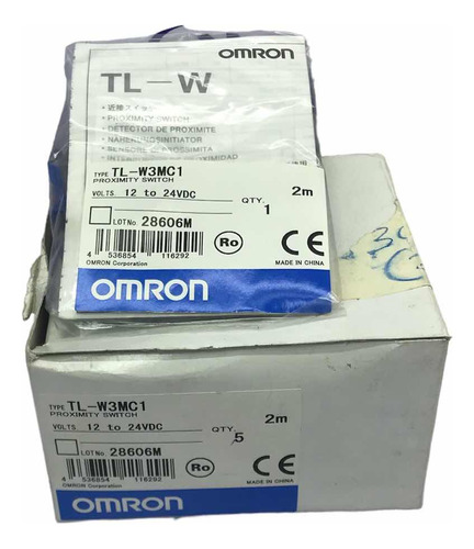 Omron Tl-w3mc1 Sensor Inductivo