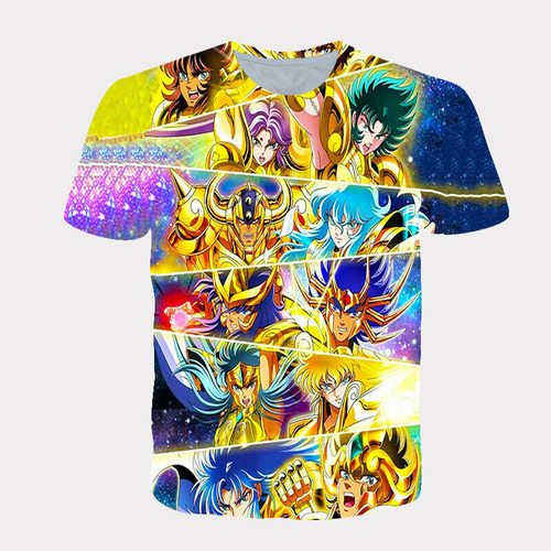 Camiseta Gold Saint Seiya Sagitarius Anime Manga