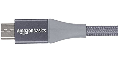 Amazon Basics Double Braided Nylon Usb 2.0 A To Micro B Cabl