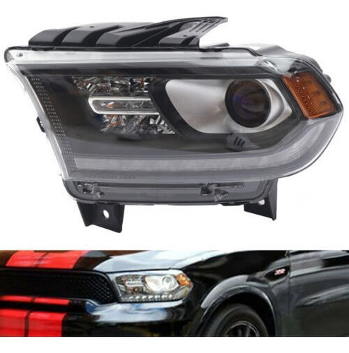 Left Driver Led Headlights For 2016-2020 Dodge Durango 4 Yyb