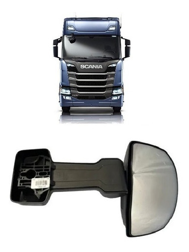 Espelho Retrovisor Frontal Compativel Scania Ntg 2019 21 22