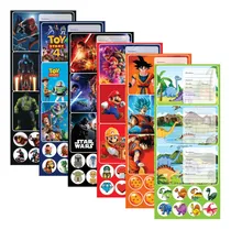 Comprar Etiquetas Escolares 120 Tiras Para Libros, Libretas Y Útiles