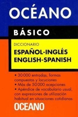 Libro Oceano Practico Diccionario Espa¤ol - Ingles  English 