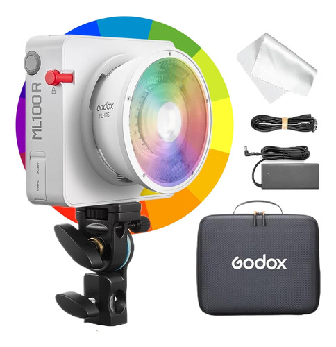 Luz Led Rgb Ml100r 110w Con Reflector Intercambiable De 15°