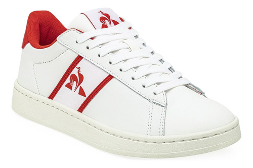 Zapatillas Le Coq Sportif Classic Soft White Red Originales