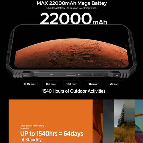 Doogee V Max Pro 22.000 Mah, Gamer, Resistente Y Dual Sim