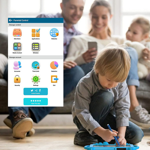 Tableta De 7 Pulgadas Versión Wifi Tableta Infantil