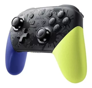 Joystick Nintendo Switch Pro Controller Splatoon 3 Edition Color Azul