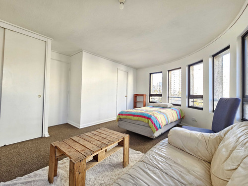 Arriendo Dpto. Amoblado Santiago, Marin (104323)