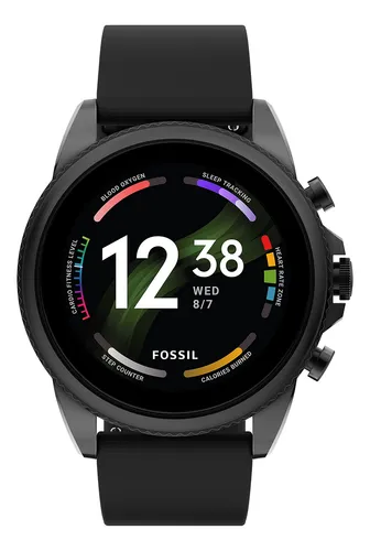 Relógio Inteligente Fossil Gen 6 Ftw4061v 44 Mm Em Aço Inoxi