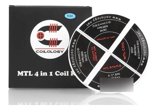 comprar Coilology Coils Resistencias Mtl Kit X 24 Piezas Rba Pod