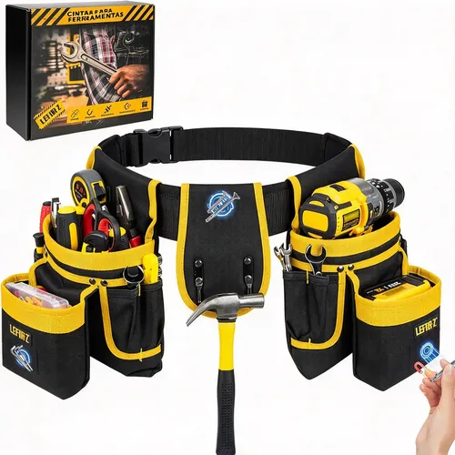 Strengthflow Cinto Bolsa De Profissional Ferramentas Ajustável 26 Bol