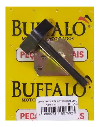 Borboleta Com Eixo Para Carburador 13.0/15.0hp Buffalo 759