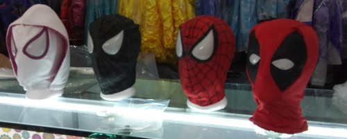 Máscaras Deadpool. Hombre Araña Spider Gwen