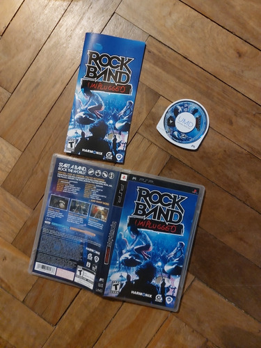 Psp Juego Rockband Unplugged Completo Sony Psp Playstation P