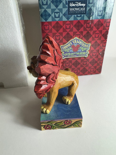 Figura Enesco Jim Shore Disney El Rey Leon Simba Joven (Usado)