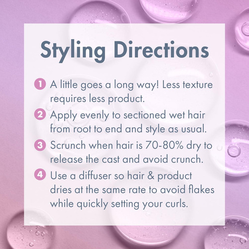 Creme Styler Gel Moptop Curl Para Cabelos Finos, Grossos E O