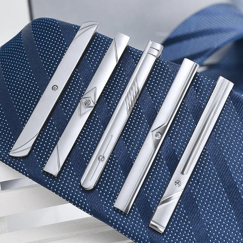 Pisacorbatas Hombre De Clips Corbata Para Boda Negocio 5pcs