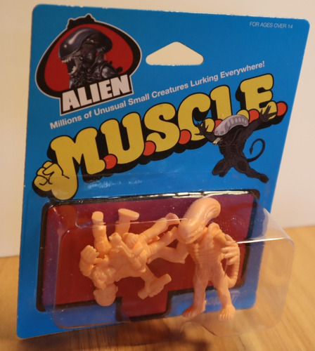 Miniaturas Alien M.u.s.c.l.e. 2016 Set C Muscle Mini