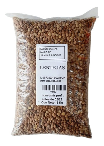 Lentejas 5kg