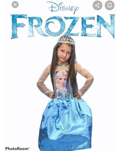 Disfraz Frozen Elsa Niña