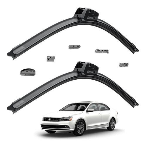 Plumas Limpiaparabrisas Vw Jetta Mk6 A6 2014 2015 2016 2017