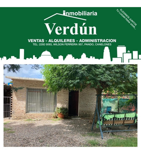 Casa De 1 Dormitorio En Pando - Ruta 8 Frente A Hospital