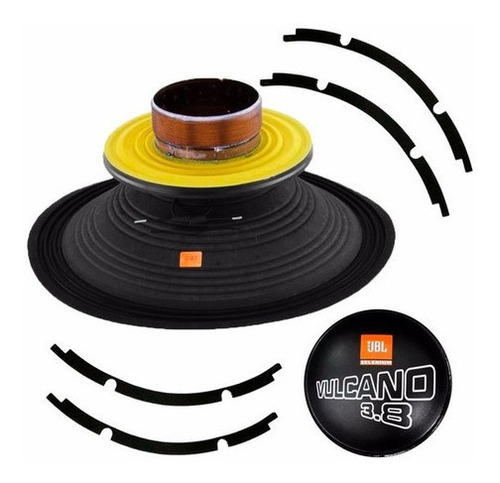 Kit Reparo Original Jbl 18swv3.8 Subwoofer Vulcano 18 Pol