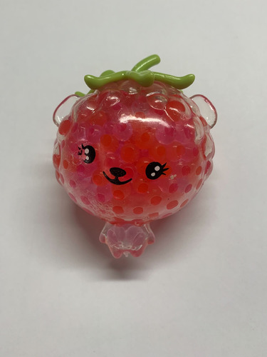 Brinquedo Frutinha Vermelha Bola Sensorial Anti Stress 46056