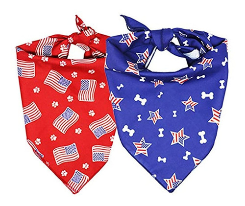 Rjwkaz 2 Uds Bandanas Para Mascotas Bandanas Para Perros Acc