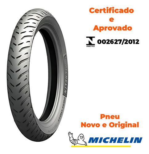 Pneu Traseiro Fazer 150 100/80-18 S/ C Michelin