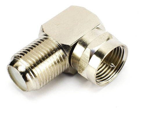 Conector Coaxial Para Fêmea Coaxial - 90 Graus