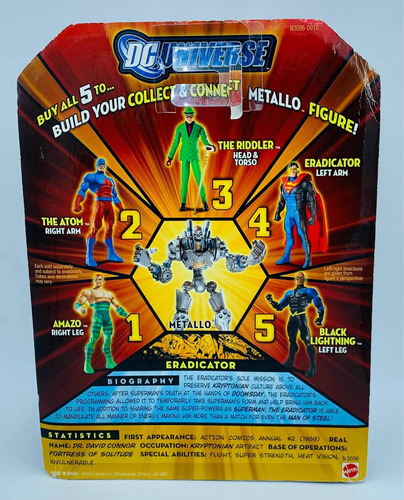 DCUC DC Universe Classics Wave 5 Left Arm for Metallo BAF Eradicator 