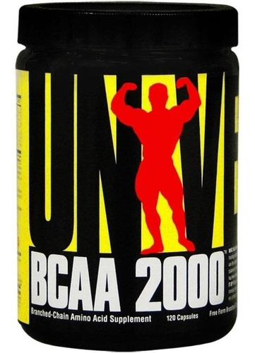 Bcaa 2000 X 120caps - Mejora El Rendimiento - Universal