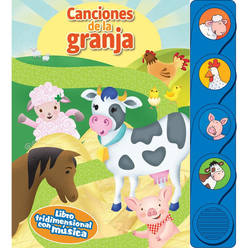 Libro Tridimensional Sonoro Canciones De La Granja