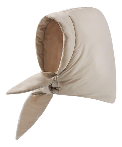 Lenço De Cabeça Acolchoado Moda Inverno, B Cáqui B Cáqui
