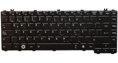 Teclado Notebook Toshiba C640 C645 L600 L745 L635 L640 L645