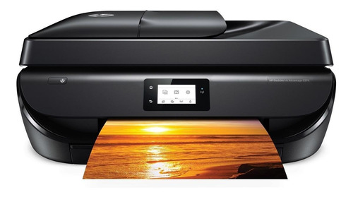 Impressora a cor multifuncional HP Deskjet Ink Advantage 5275 com wifi preta 100V/240V M2U76C