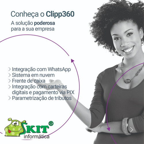 Sistema Comercial Clipp 360 Compufour Zucchetti (na Nuvem)