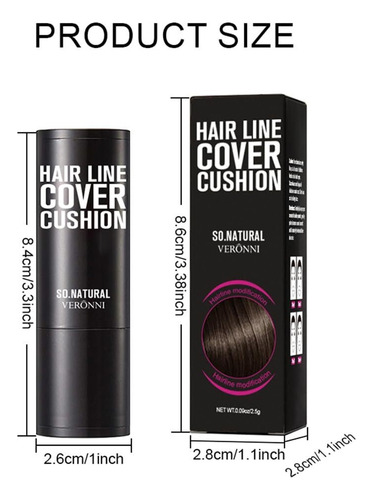 Polvo Para El Cabello En Barra Para La Línea Del Cabello