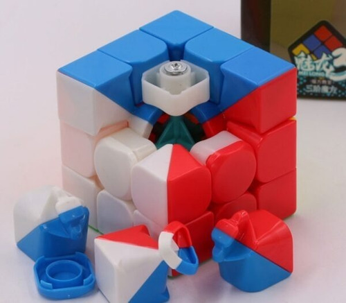 Imagen 5 de 6 de Cubo Rubik Moyu Meilong 3x3 Profesional Para Velocidad Nuevo