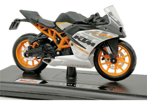 Maisto Ktm Rc390 1/18 Black Model Fundido A Troquel [u] [u]