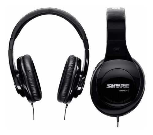 Shure Srh 240 Auriculares Studio Profesional Grabacion Dj