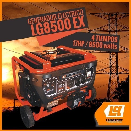 Generador Portátil Lusqtoff Lg8500ex 8500w Monofásico Avr